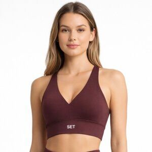 NWOT SET Active Tank Top Activewear Woman's sz S Brown Sports Racer-back